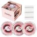 AmoVee Self Adhesive Eyelashes Eyelashes Fluffy Natural Look No Glue Needed Reusable False Lashes Easy put on (Pack of 3 Pairs)