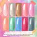 PEACECOLOR Gel Nail Polish Set with 36W Nail Lamp and Base Matte Top Coat 10PCS Nail Gel Polish Starter Kit with Nail Art Decorations Gel Manicure Kit for Women Nail DIY Beginner Salon Gift XA21 - Buy Online on SooperMarket.com