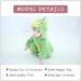 COOKY.D Unisex Winter Animal Hooded Baby Romper 18-24 Months - Green - Buy Online on SooperMarket.com