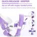 Kids Snorkel Set - Dry Top Snorkel Mask for Boys and Girls - Anti-Fog, Leak-Proof, 180 Panoramic View - Purple Snorkel Kit for Youth - Buy Online on SooperMarket.com