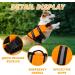 Dog Life Jacket Adjustable Dog Life Jacket Vest Reflective Orange Pet Swimming Jacket Swimwear for Middle and Small Dogs Protection Swimsuit with Rescue Handle High Buoyancy Safety Swimsuit (XS) - Buy Online on SooperMarket.com