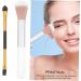 FOYTOKI 2pcs Makeup Brush Cream Concealer Brush Women Eye Shadow Brush Highlighter Brush Brow Brush Plastic - Buy Online on SooperMarket.com