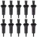 HighFree 10PCS Rock Wedge and Feather Shims 5/8  Concrete Marble Granite Rock Stone Splitting Hand Tools