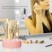 Makeup Brush Cleaning Tray with Suction Cup | Fast Color Removal Cosmetic Brush Cleaner - Buy Online on SooperMarket.com