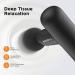 NEPQ Mini Massage Gun: Portable Deep Tissue Percussion Massager for Pain Relief - 4 Speed High-Intensity Vibration - Rechargeable - Black - Buy Online on SooperMarket.com