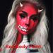 Go Ho Makeup Liquid Body Paint (2.1 oz) - Red Water Based Face & Body Paint for Special FX, Cosplay & Halloween - Buy Online on SooperMarket.com