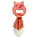 Mary Meyer Leika Silicone Baby Teething Toy  9-Inches  Little Fox