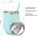 Personalized Insulated Wine Tumbler - Adventure Awaits - Mint - 12 oz - Buy Online on SooperMarket.com