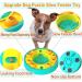 Etechydra Dog Puzzle Slow Feeder Toy for Mental Enrichment & IQ Training - Interactive Treat Dispenser Toy for Dogs & Cats (Yellow-Blue) - Buy Online on SooperMarket.com