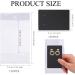 120-Set Earring Display Cards with Self-Seal Bags - Necklace Holder Earring Tags for Jewelry - Black, 3.5 x 2.4 Inches - Buy Online on SooperMarket.com