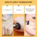 BEILI Foundation Makeup Brush 804 | Liquid Flawless Blending Tool for Full Coverage & Contour | Soft Short Densely Bristles | International Shipping Available - Buy Online on SooperMarket.com