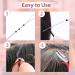 Vlasy Dark Brown Hair Extension Tools Kit - Pliers, Loop Threader, 200PCS Silicone Beads - Buy Online on SooperMarket.com
