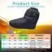 RANDDER Down Booties - Ultralight Warm Socks for Camp Backpacking - Cozy Sleeping Bag Slippers for Men & Women - Black Large - Buy Online on SooperMarket.com
