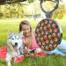 DISONTAG QR Code Dog ID Tag - Personalized Social Profile Free Online Pet Management Modifiable Privacy Controls Round A4 Size - Buy Online on SooperMarket.com