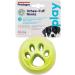 Outward Hound Planet Dog Orbee-Tuff Nooks - Paw Print Dog Treat Toy - Green (Compatible with Snoop) - International Shipping Available - Buy Online on SooperMarket.com