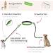 Leisengr n Jogging Line for Small Dogs (Up to 10 kg) | 135-185 cm Adjustable Freehand Leash with Belly Belt | Black Set for Jogging Enjoyment - Buy Online on SooperMarket.com