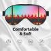 Bright Beautiful Colorful Art Print Double-Sided Eye Mask Soft and Light Blocking for Enhancing Sleep Quality - Buy Online on SooperMarket.com