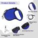 Beaface Retractable Dog Lead for Small Medium Dogs Up to 20KG Retractable Dog Leads 16ft/5M Extendable Dog Leads with Anti-Slip Handle Anti-Tangled Strong Nylon Tape (Blue) - Buy Online on SooperMarket.com