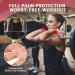 MANUEKLEAR Weight Lifting Wrist Wraps & Straps - Leather Hooks, Grips, Pads for Men & Women - Ideal for Deadlifts, Pull-ups, Powerlifting - Cat-Pink - Buy Online on SooperMarket.com