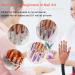 MEKK Nail Practice Hand Kit with Nail Files and Tools - Flexible Nail Training Hand for Acrylic Nails - Buy Online on SooperMarket.com