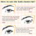 D.I.Y. Wispy D Curl Eyelash Extension Kit - 63Pcs Cluster Lashes with Waterproof Bond & Seal, Tweezers Included | Goddvenus G-manga - Buy Online on SooperMarket.com