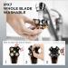 Electric Bald Head Razor for Men - 4 in 1 Grooming Kit with LED Display, Cordless Rotary Shaver - Wet/Dry, USB Rechargeable - Rose Gold - Buy Online on SooperMarket.com
