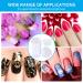 Clear Nail Art Stamper Set - Silicone French Manicure and Jelly Stamp for DIY Nail Art Accessories - Perfect for French Smile Lines - Buy Online on SooperMarket.com