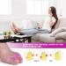 Gel Toe Spacers (2 Pair) - Bunion Corrector for Women Men - Toe Separator & Straightener - Pink - Buy Online on SooperMarket.com