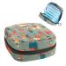 Dance for Two People Sanitary Napkin Storage Bag Feminine Menstrual Cup Pouches Nursing Pad Holder Tampon Bags Portable Period Bag for Women Teen Girls 1Pcs Multi-colored 3