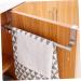 ABOOFAN Telescopic Towel Rack Clothes Hanger Hangers Metal Towel Bar Cabinet Door Towel Rack Steel Shelf - Buy Online on SooperMarket.com