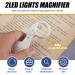 zutaa Jewellers Lens Glass Loupe 40X 25mm Eye Magnifier 2 LEDs Lights - Buy Online on SooperMarket.com