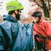 KKVOGMLE Reflective Waterproof Helmet Cover - 2-Piece Rain Protection for Bicycle Helmets | Durable and Reflective Riding Helmet Coating - Buy Online on SooperMarket.com