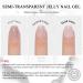 SAVILAND Milky White Gel Nail Polish - Long Lasting Quick Dry Jelly Gel Polish for DIY Manicure - 0.34 Fl Oz - Buy Online on SooperMarket.com