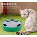 Pawaboo Electric Interactive Cat Toy with Running Mouse - Automatic Rotating Teaser for Endless Fun and Exercise - Green - Buy Online on SooperMarket.com