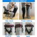 Transfer and Walking Gait Belt with 7 Handles Gait Belts Transfer Belts -for Patient Elderly Kids Physical Therapy - Walking Standing Rehabilitation Belt - Buy Online on SooperMarket.com
