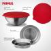 Primus CampFire Serving Kit: Stainless Steel Plates, Bowl, and Silicone Lid for Camping - Buy Online on SooperMarket.com