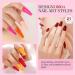 Saviland 76 PCS Gel Nail Polish Kit with 180W UV Light - 30 Colors Spring Summer Gel Polish Set for DIY Manicure with LED Lamp - Buy Online on SooperMarket.com