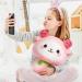 Mewaii 8'' Soft Pink Sheep Mushroom Pillow - Cuddly White Cow Plush Toy for Kids - Buy Online on SooperMarket.com