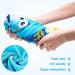 Kids Beach Towel - Super Absorbent Quick Dry Microfiber - Cute Shark Design - 24''x 48'' - 300GSM Thick Soft - Sand Free - Ideal for Beach, Pool, Swim, Bath, Travel, Picnic, Camping - Boys and Girls - Buy Online on SooperMarket.com