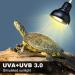 Buy Pewingo Turtle Heat Lamp - UVB Basking Spot Lights for Reptiles | 360 Swivel Clamp | Halogen & Orange Light | Ideal for Turtles Snakes & Lizards - Buy Online on SooperMarket.com
