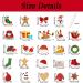 24 Pcs Christmas Cupcake Toppers Merry christmas Theme Elements Cupcake Food Picks for Christmas Party Baby Shower Kids Birthday Party Cake Decorations Supplies - Buy Online on SooperMarket.com