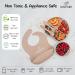 Bebefant Baby Weaning Set | Suction Bowl, Plate, Cup, Bib, Fork & Spoon | Baby Led Weaning Feeding Set - Neutral (Light Brown) - Buy Online on SooperMarket.com