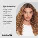 BabylissPRO Porcelain Ceramic Triple Barrel Waver - Salon Quality Waves - Buy Online on SooperMarket.com