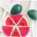Warmhm 1 Set Fruit Slices Ornament for Kids Fake Dragon Fruit Fake Pitaya Fake Watermelon Slices Watermelon Decorations Pitaya Slice Ornament Soft Pvc Artificial Child Fake Fruit - Buy Online on SooperMarket.com