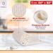 DABLINE Premium 80x80 Tufting Cloth for Rug Making and Punch Needle - Monks Cloth for Tufting Guns - Marked Lines for Easy Tufting (80x80) - Buy Online on SooperMarket.com
