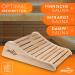 Alpine Breath Sauna Headrest | 100% Natural Wood | Ergonomic & Comfortable Sauna Head Support for Infrared Cabins | Premium Sauna Accessories - Buy Online on SooperMarket.com