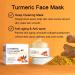 Turmeric Dark Spot Masks Acne Treatment Hyperpigmentation Treatment Contain Turmeric Vitamin C and Kaolin Clay Deep Cleansing and Reduce Acne Dark Spots Face Masks Skincare. - Buy Online on SooperMarket.com