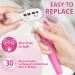 Premium Women's Razors Set - 2 Non-Slip Handles 14 Blades 360 Lubrication Pink - Smooth Irritation-Free Shaving - Buy Online on SooperMarket.com