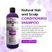 Hicks Edges Natural Hair & Scalp Conditioning Shampoo with Lilac - 16 oz | Shop Internationally for Healthy Hair - Buy Online on SooperMarket.com