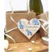 Personalised Wooden Hanging Heart Plaque - Be Brave Dream Big | Blue Safari Animals | New Baby Gift - Buy Online on SooperMarket.com